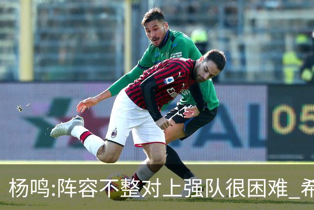 杨鸣:阵容不整对上强队很困难 希望所有人健康